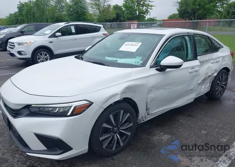 2022 Honda Civic Ex из США, поврежденный, VIN JHMFE1F75NX009666